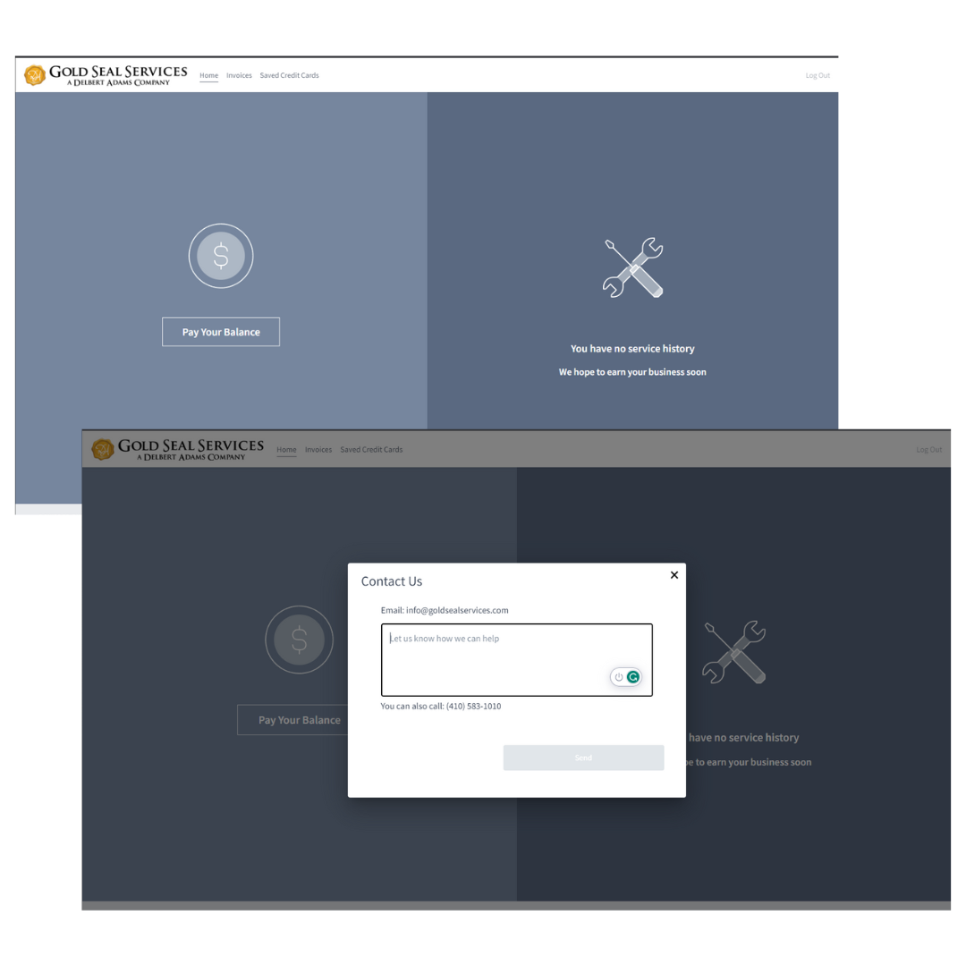 Gold Seal Services Portal